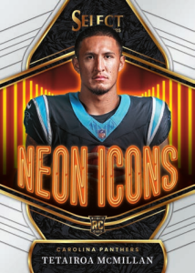 Tetairoa McMillan Neon Icons - 2025 Panini Select Football
