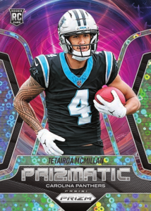 Tetairoa McMillan Prizmatic Prizms No Huddle - 2025 Panini Prizm Football