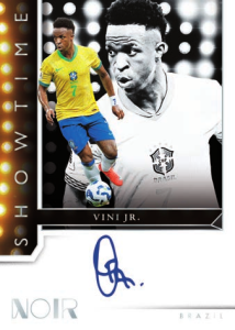 Vini Jr. Showtime Signatures - 2025-26 Panini Noir Road to FIFA World Cup