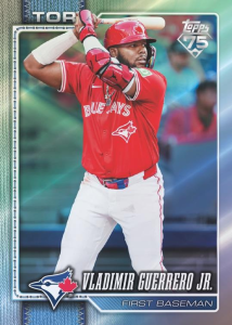 Vladimir Geurrero Jr. Base Rainbow Foil - 2026 Topps Series 1 Baseball