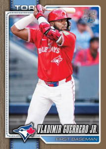 Vladimir Guerrero Jr. Gold Base - 2026 Topps Series 1 Baseball