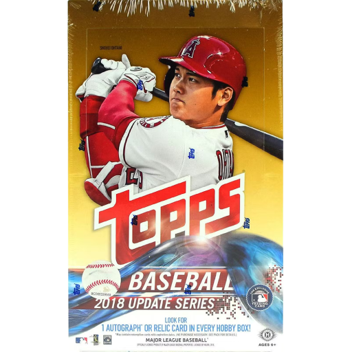 2018 Topps Update Series Baseball Hobby Card –