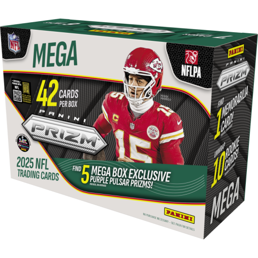 2025 Panini Prizm Football Hobby Mega Box Card –