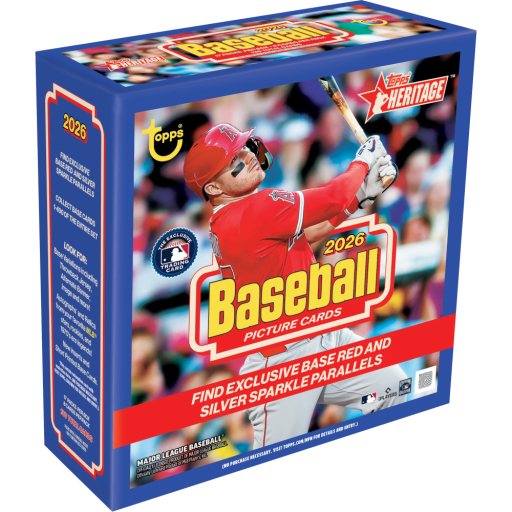 2026 Topps Heritage Baseball Mega Card –