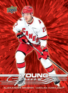 Alexandar Nikishin Base Young Guns Outburst Red Card –