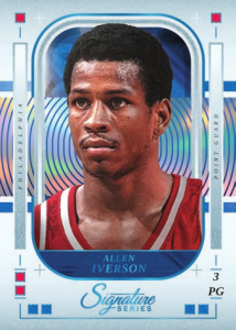 Allen Iverson Base Platinum - 2025-26 Panini Signature Series Basketball