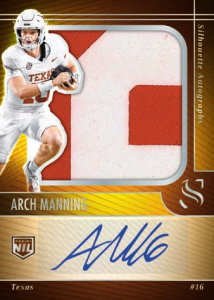 Arch Manning Silhouette Autographs - 2025 Panini Silhouette Football