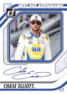 Chase Elliott Next Day Autgraphs - 2025 Panini Donruss Racing