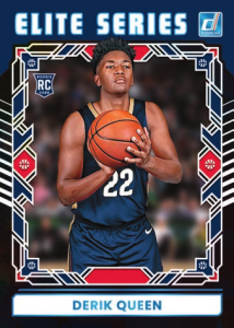 Derik Queen Elite Series Black - 2025-26 Panini Donruss Basketball