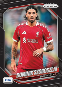 Dominik Szoboszlai Base Set Prizms Black - 2025-26 Panini Prizm FIFA Soccer