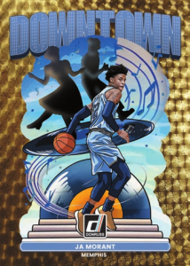 Ja Morant Downtown Gold Vinyl - 2025-26 Panini Donruss Basketball