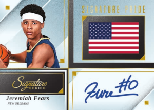 Jeremiah Fears Signature Pride - 2025-26 Panini Signature Series Basketball