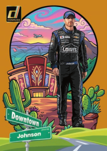Johnson Downtown Gold - 2025 Panini Donruss Racing