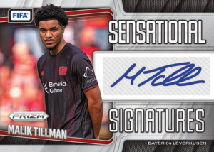 Malik Tillman Sensational Signatures - 2025-26 Panini Prizm FIFA Soccer