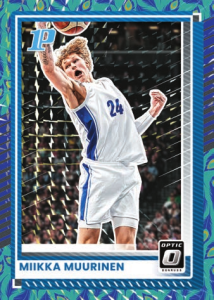 Miikka Muurinen Base optic Peacock - 2025-26 Panini Donruss Basketball