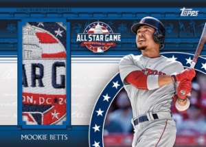 Mookie Betts All-Star Jumbo Patch - 2018 Topps Update Series Baseball