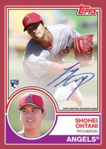 Shohei Ohtani 1983 Autograph - 2018 Topps Update Series Baseball