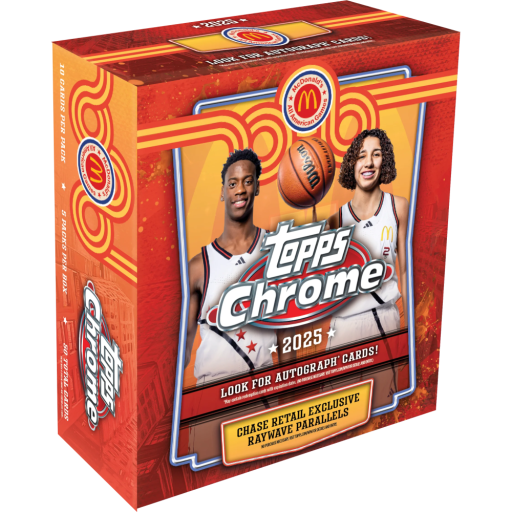 2025 Topps Chrome McDonald's All American Basketball Mega Box Card –