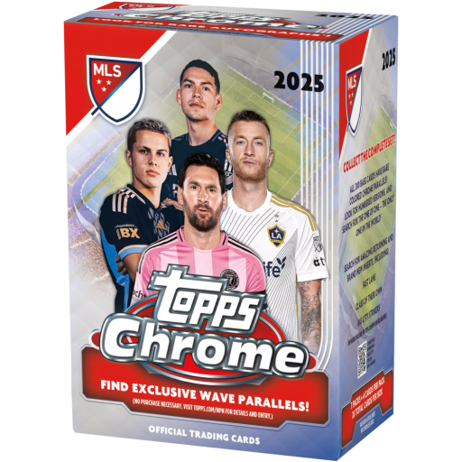 2025 Topps MLS Chrome Soccer Value box Card –