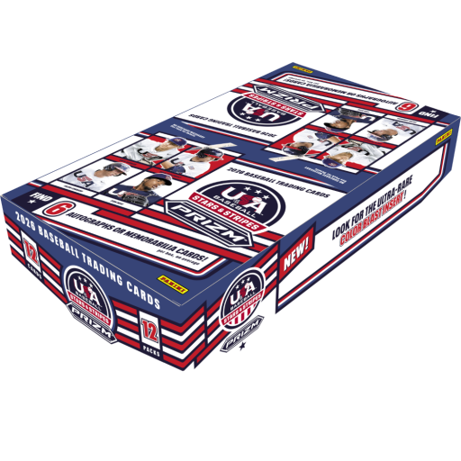 2026 Panini USA Stars & Stripes Prizm Baseball hobby box Card –