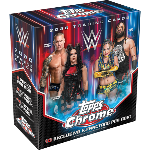 2026 Topps Chrome WWE Mega