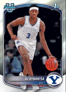 AJ Dybantsa - 2025-26 Bowman Basketball