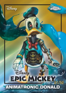 Animatronic Donald - 2026 Topps Disney Neon