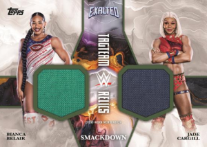 Bianca Belair Jade Cargill Tag Team Relics - 2025 Topps WWE Exalted