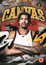 Chris Cenac Jr. Concrete Canvas - 2025 Topps Chrome McDonald’s All-American Basketball