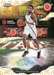 Darryn Peterson Winning Tags - 2025 Topps Chrome McDonald’s All-American Basketball