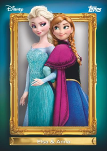 Elsa & Anna Family First - 2026 Topps Disney Neon