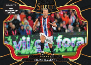 Erling Haaland Base Field Level Black - 2025-26 Panini Select Road To FIFA World Cup 2026 Soccer