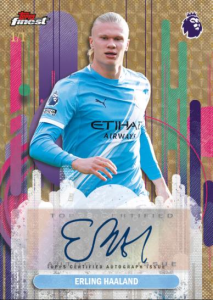 Erling Haaland SuperFractor Auto - 2026 Topps Finest Premier League Soccer
