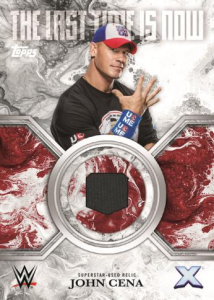 John Cena The Last Time is Now Relics - 2025 Topps WWE Exalted