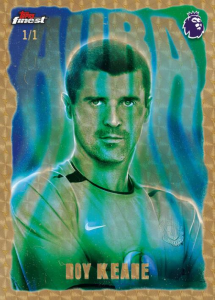 Roy Keane SuperFractor - 2026 Topps Finest Premier League Soccer