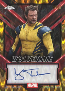 Topps Chrome Autographs - Gold RayWave - 2025 Topps Deadpool Chrome