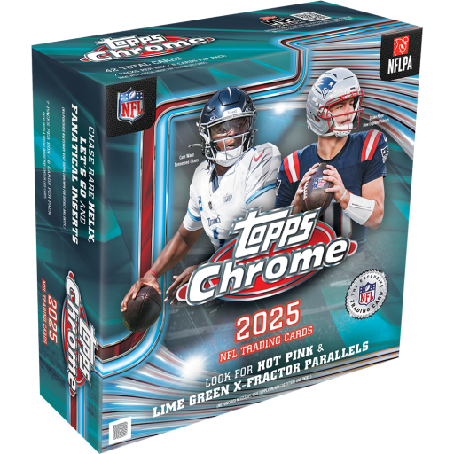 2025 Topps Chrome Football Mega