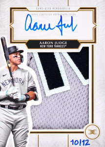 Aaron Judge Autographed Ultra Patch Collection - 2025 Topps Definitive Baseball