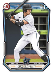 Aiva Arquette Paper Prospects - 2026 Bowman Baseball