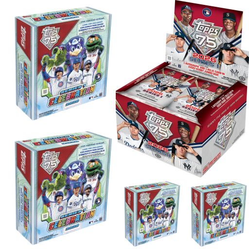 2026 Topps Series 1 Jumbo Celebration 5 Box Mixer #2 Teams