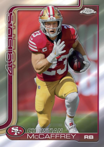 Christian McCaffrey - 2025 Topps Chrome Football