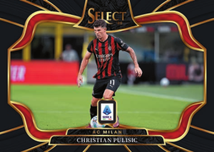 Christian Pulsic Base Field Level Black - 2025-26 Panini Select Serie A Soccer