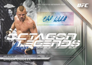 Chuck Liddell Octagon Legends Autograph - 2026 Topps Chrome UFC