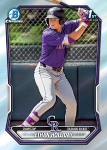 Ethan Holliday Chrome Prospects - 2026 Bowman Baseball