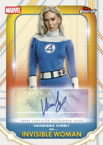 Invisible Woman Autograph - 2026 Topps Finest Fantastic Four