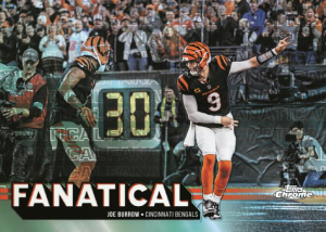 Joe Burrow Fanatical - 2025 Topps Chrome Football