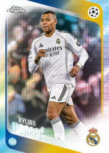 Kylian MBappe Prism - 2025-26 Topps Chrome UEFA Club Competitions Soccer