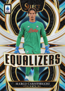 Marco Carnesecchi Equalizers - 2025-26 Panini Select Serie A Soccer