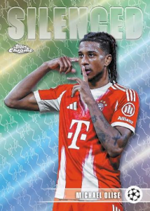 Michael Olise Silenced - 2025-26 Topps Chrome UEFA Club Competitions Soccer
