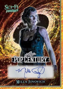 Milla Jovovich Sci-Fi Signatures Autograph - 2026 Leaf Metal Pop Century